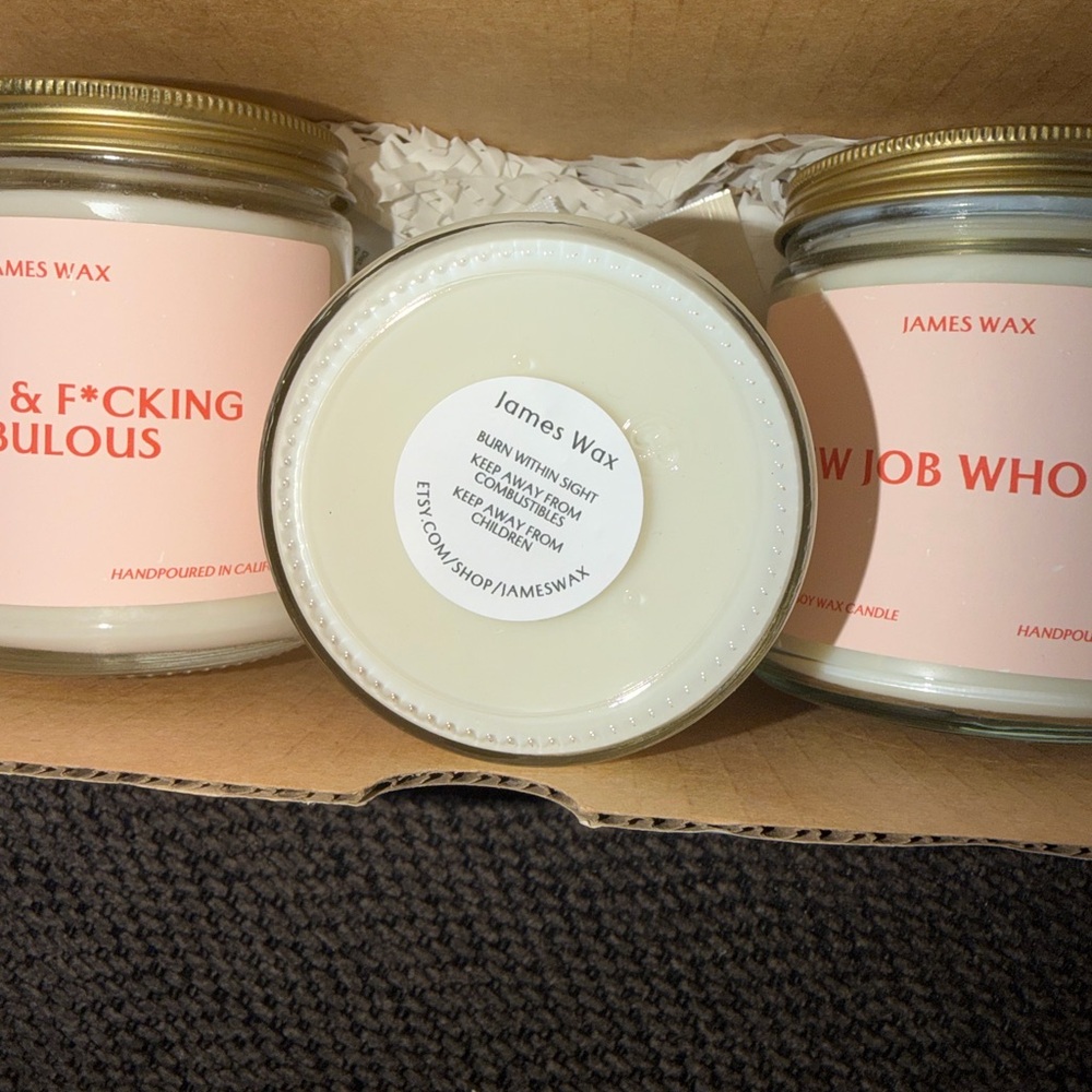 James Wax Scented Candles Set 3 - Picture 3 of 3
